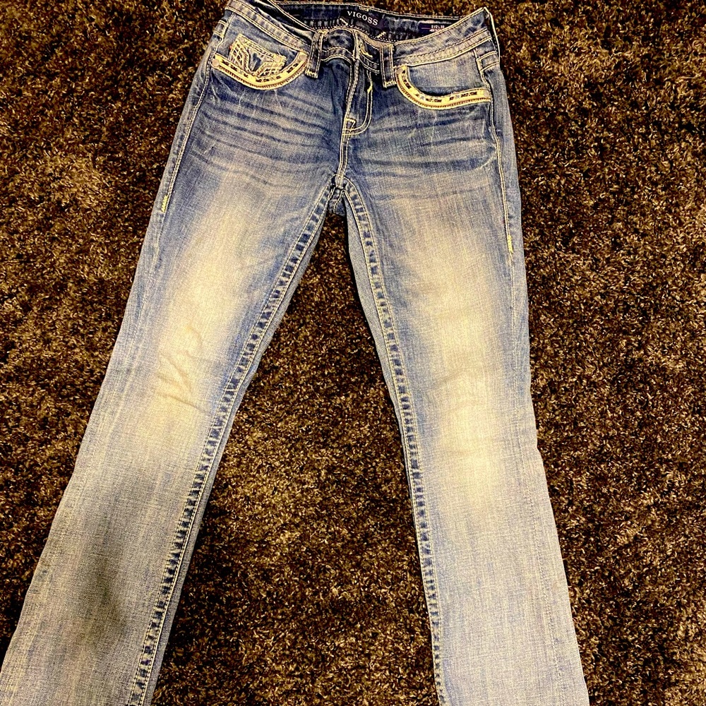 S 1/2 L 33 Vigoss boot cut jeans!